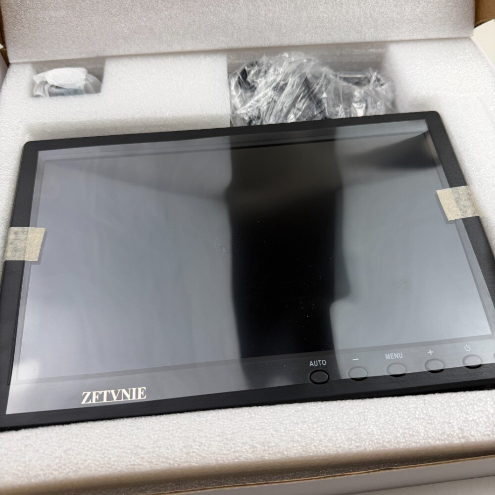 10.1 collu (≈ 25 cm) HDMI monitors 1366 x 768P Mini monitors ar VGA/HDMI portiem, portatīvs PC monitors klēpjdatoram/kamerai/Fire Stick/mājas/ birojam, iebūvēti skaļruņi