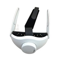 DEVASO galvas siksna Meta Quest 3 VR headsetam, regulējama, balta, versija 2.0