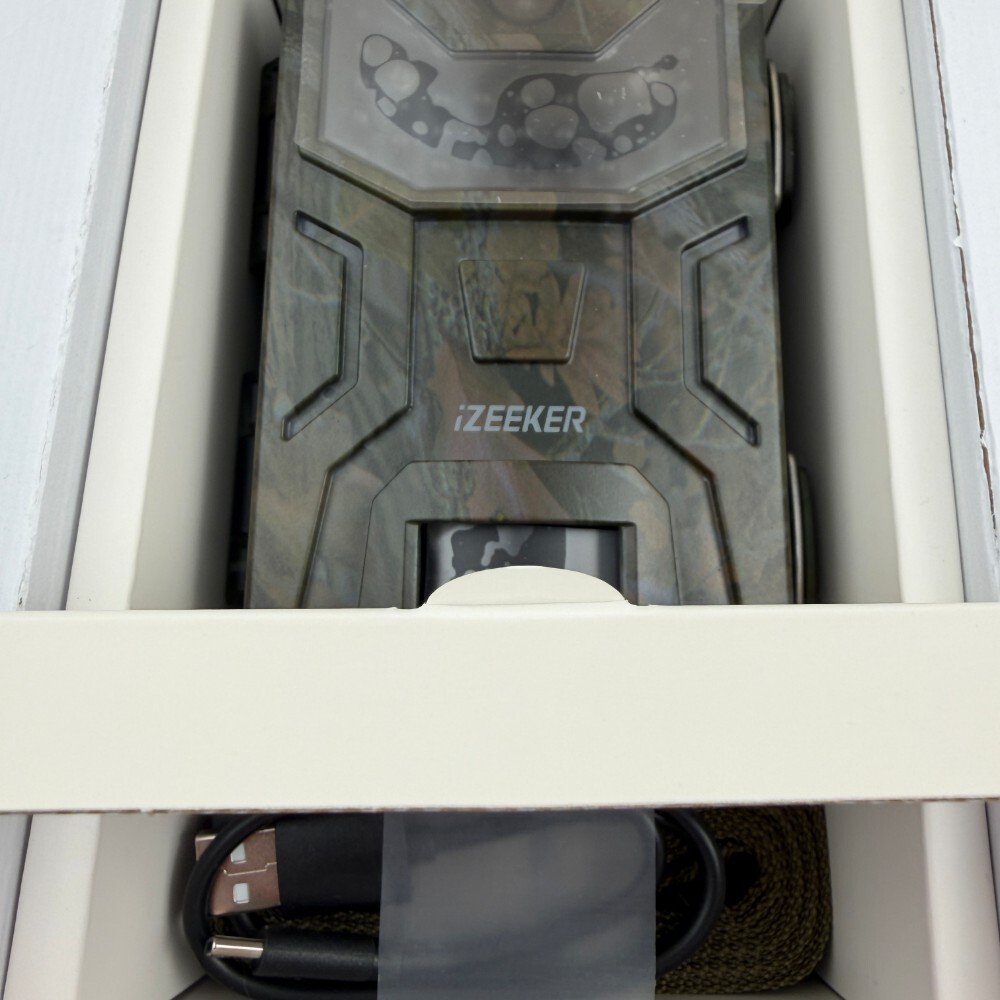 iZEEKER IG200 kamera, HD spēļu kamera ar 940nm nakts redzamību, kustības aktivizēta 0.2s iedarbināšanas laiks, medību kamera bez WiFi, IP66 ūdensizturīga savvaļas dzīvnieku uzraudzībai