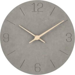 Moderns sienas pulkstenis koka 30CM