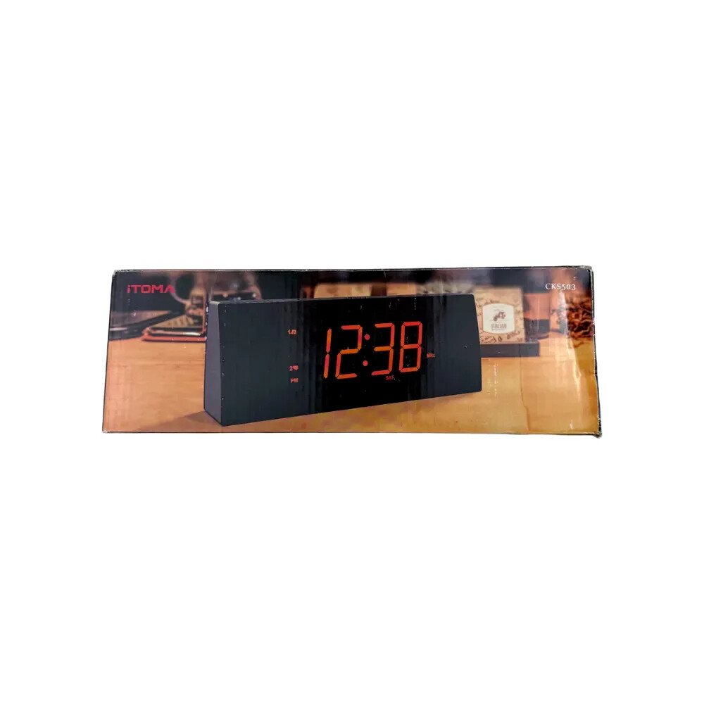 IMG_3108-background-removed iTOMA Radio modinātājs ar lietotnes kontroli, Bluetooth, FM radio, divi modinātāji ar atkārtotu zvanīšanu, USB uzlādes funkcija, automātisks un manuāls dimmers CKS503