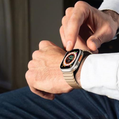 NewWays nerūsējošā tērauda siksniņa Apple Watch sērijām (gold) NewWays nerūsējošā tērauda siksniņa Apple Watch sērijām (gold)