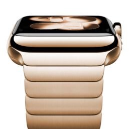 NewWays nerūsējošā tērauda siksniņa Apple Watch sērijām (gold)